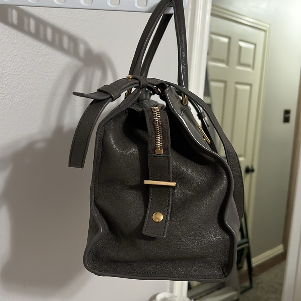 YSL Cabas Bold Y Grey Bag - Picture 3 of 17